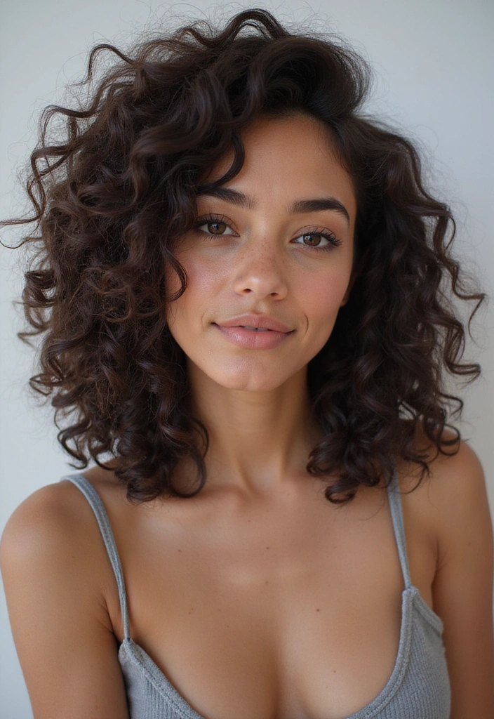 21 Effortless Side Part Hairstyles for Every Occasion (Wait Until You See #18!) - 13. Curly Side Part