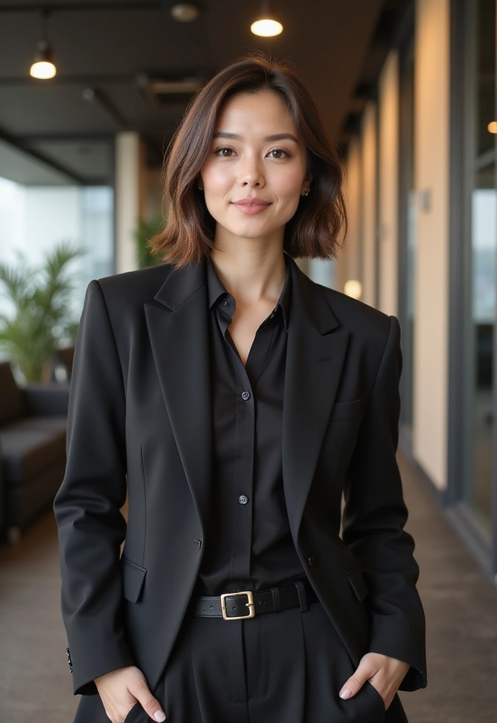 21 Effortless Work Hairstyles to Slay Your 9-to-5 Look (You’ll Love #13!) - 8. Sleek Bob