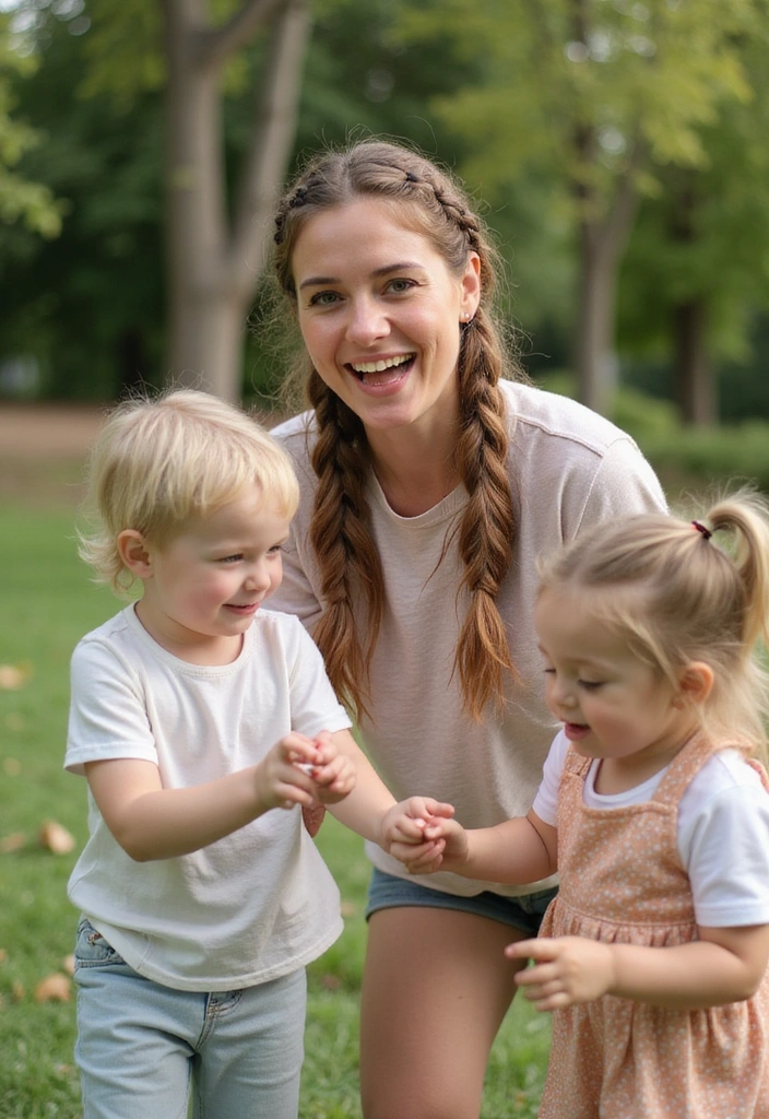 21 Easy Mom Hairstyles That Will Transform Your Morning Routine! - 3. Braided Half-Up Style