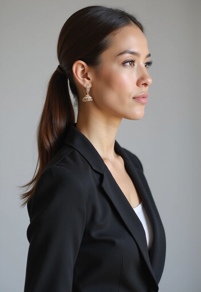 21 Effortless Side Part Hairstyles for Every Occasion (Wait Until You See #18!) - 5. Low Side Ponytail
