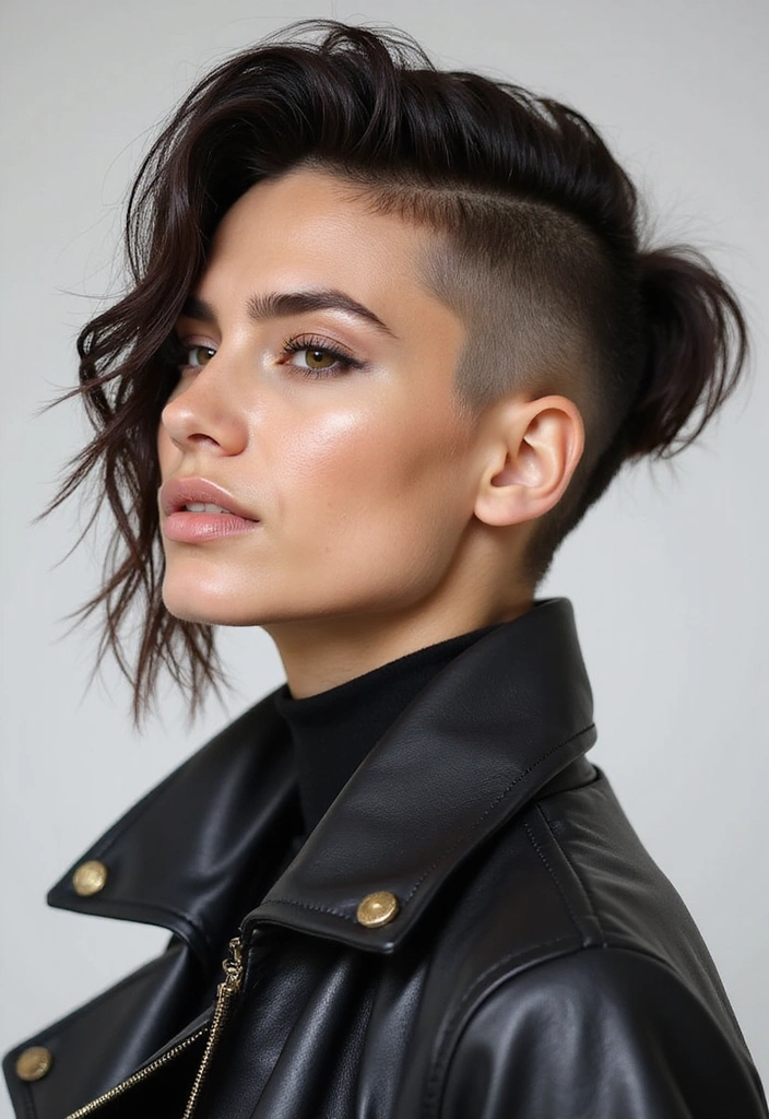 21 Effortless Side Part Hairstyles for Every Occasion (Wait Until You See #18!) - 18. The Trendy Undercut with a Side Part