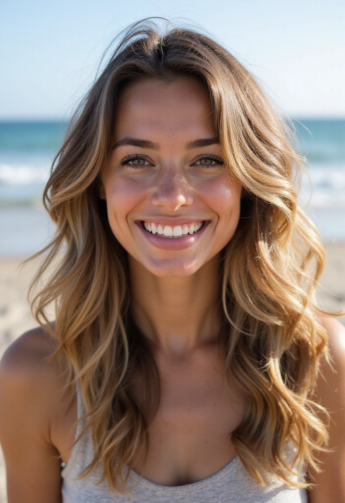 21 Short Layered Haircuts to Rock This Season (Especially #9!) - 19. Layered Beach Waves