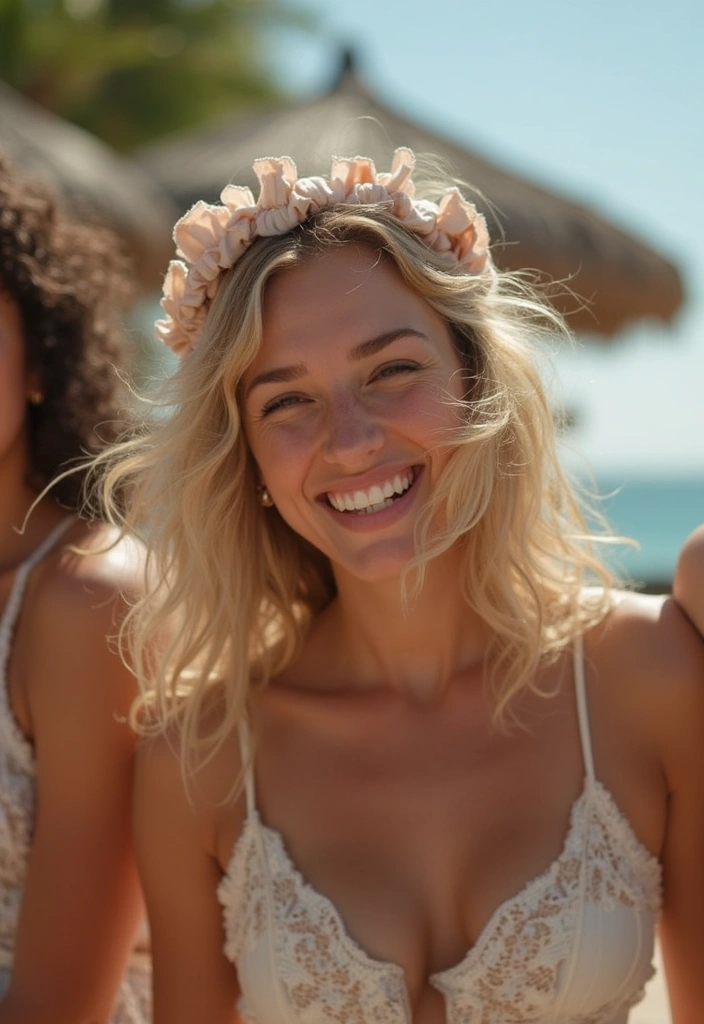 21 Headband Hairstyles You Can Rock in Under 5 Minutes (You Won't Believe #8!) - 18. Loose Messy Waves with a Ruffle Headband