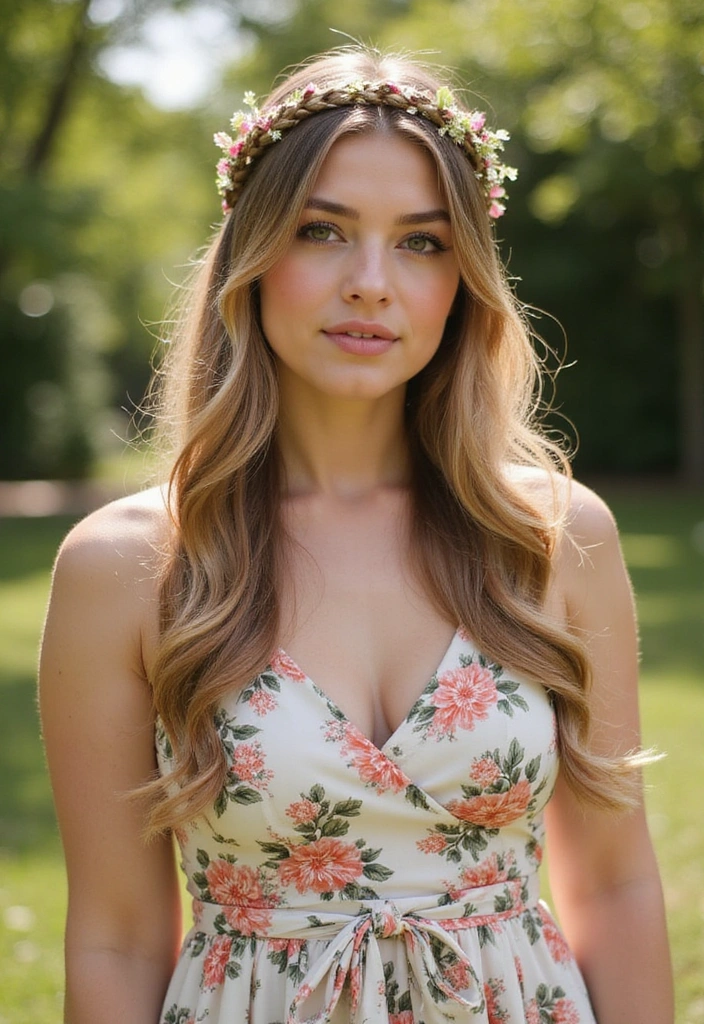 21 Headband Hairstyles You Can Rock in Under 5 Minutes (You Won't Believe #8!) - 2. Half-Up Braided Crown