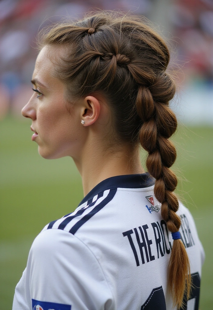 21 Softball Hairstyles That'll Make You Stand Out on the Field (Wait Until You See #5!) - 3. Fishtail Braid