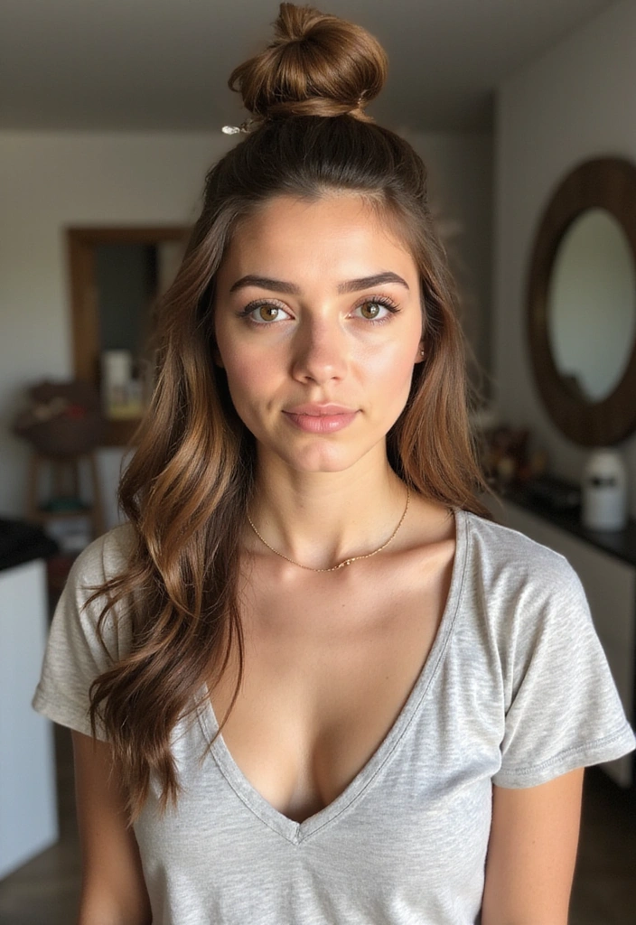 21 School Hairstyles That Are So Easy, You'll Want to Try Them All! - 7. Top Knot