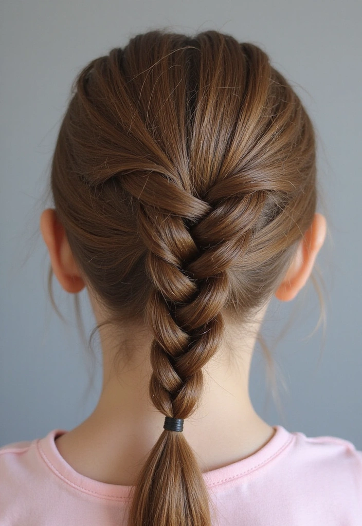 21 School Hairstyles That Are So Easy, You'll Want to Try Them All! - 11. The Classic French Braid
