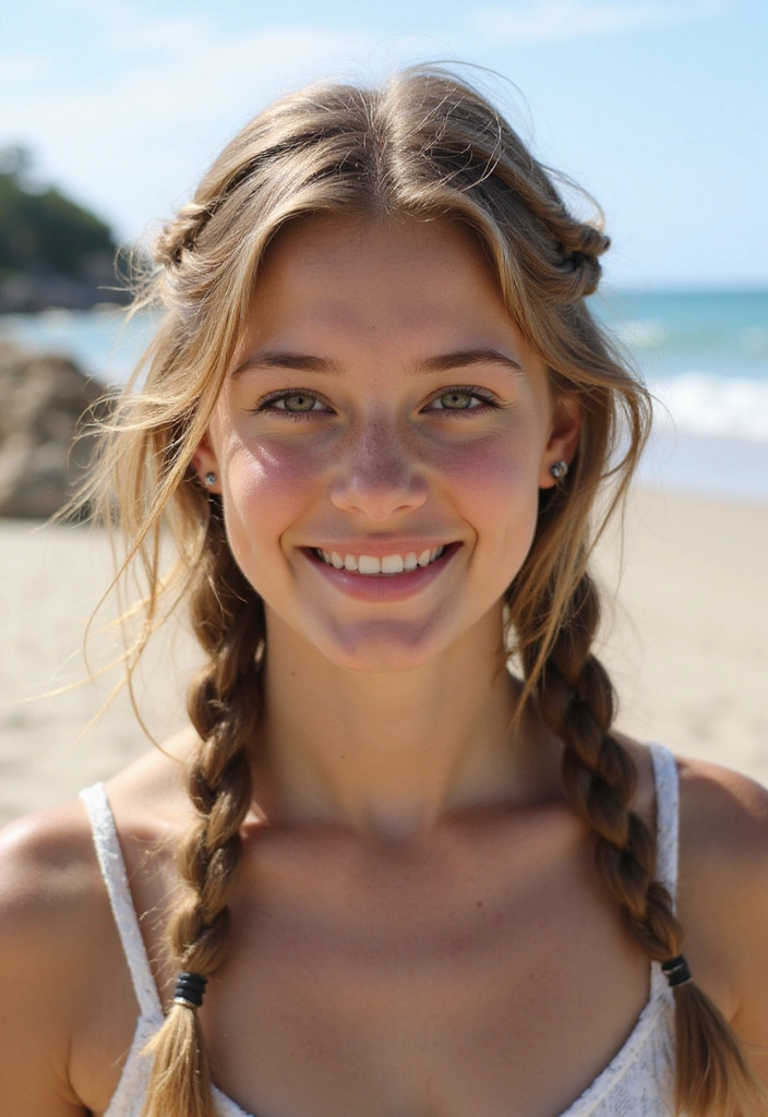 21 School Hairstyles That Are So Easy, You'll Want to Try Them All! - 9. Beachy Braids
