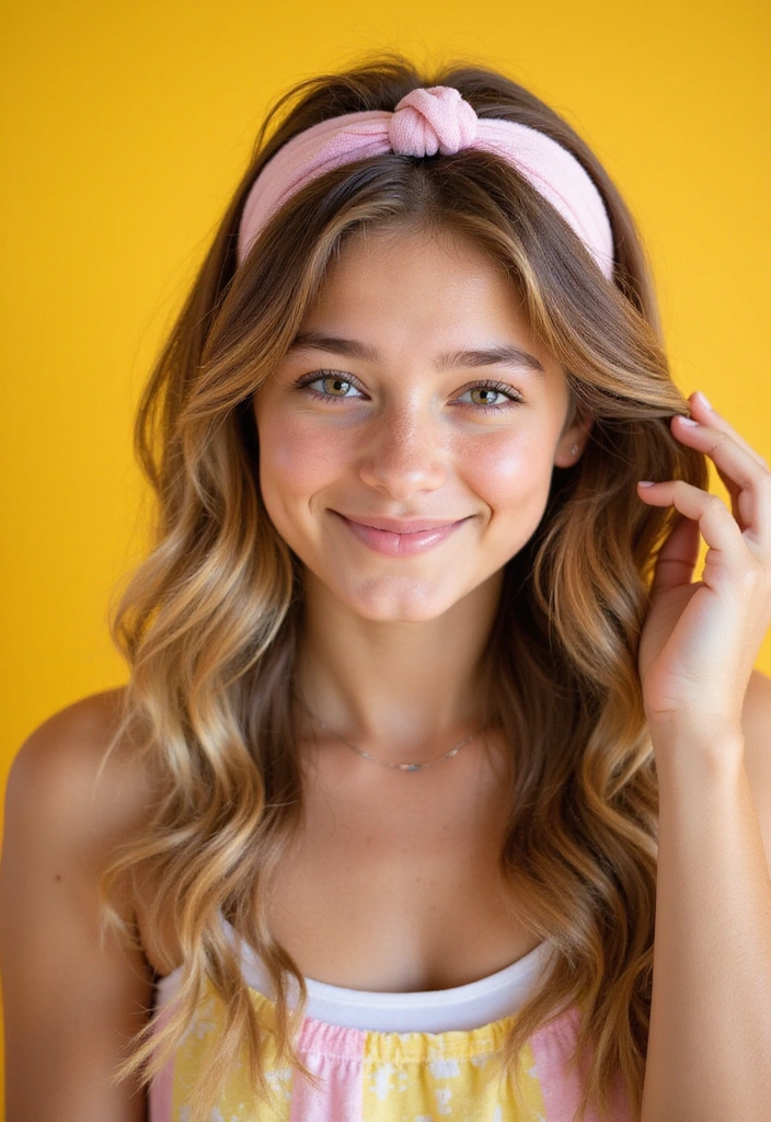 21 School Hairstyles That Are So Easy, You'll Want to Try Them All! - 3. Loose Waves with a Headband