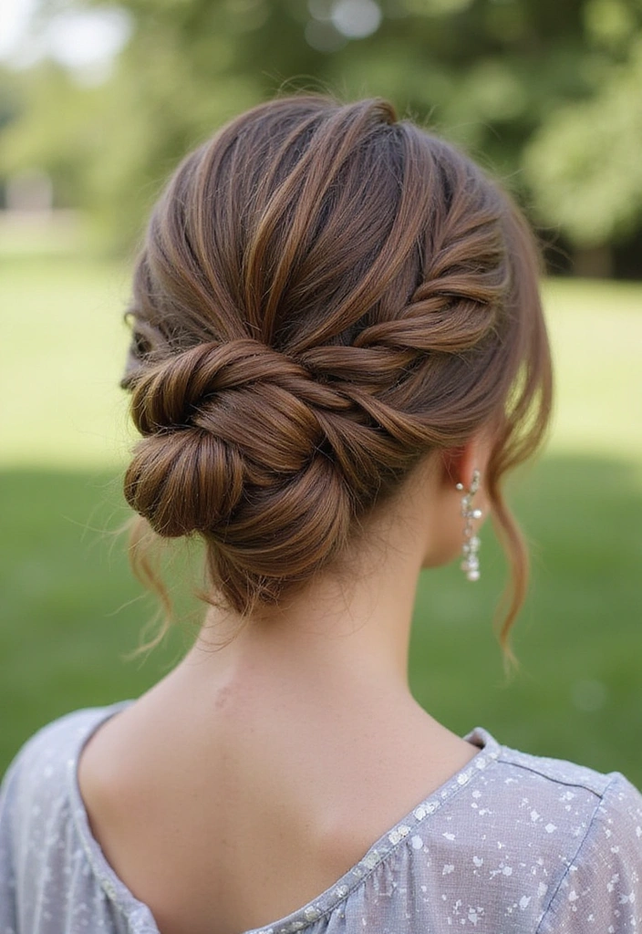 21 Bun Hairstyles That Will Transform Your Look in Seconds (You Won't Believe #10!) - 16. The Fishtail Bun