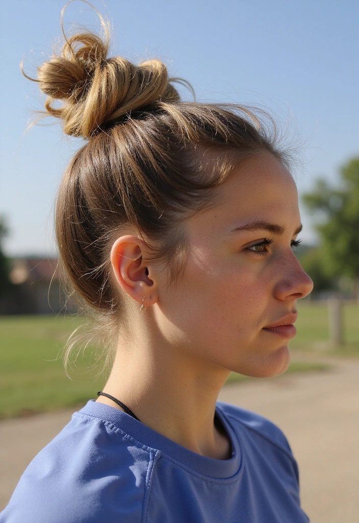 21 Bun Hairstyles That Will Transform Your Look in Seconds (You Won't Believe #10!) - 8. The Knotty Bun