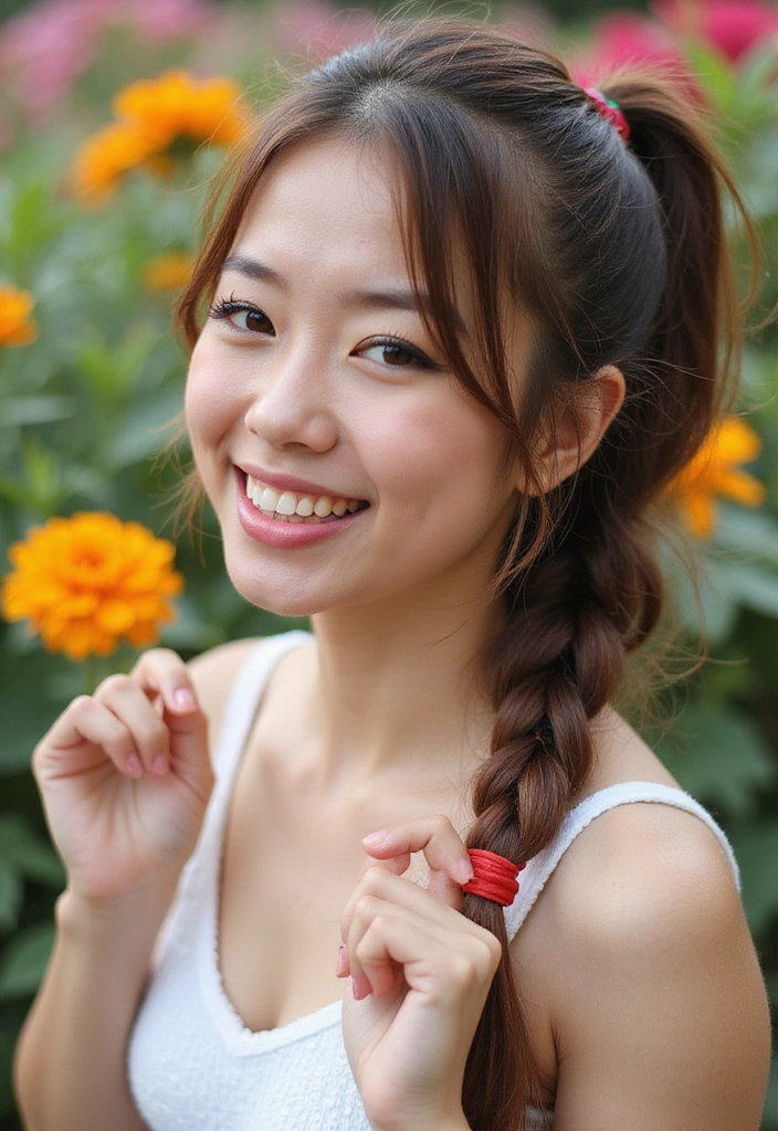 21 Sports Hairstyles That Are So Easy, You’ll Wonder How You Lived Without Them! - 9. Ponytail with Braided Detail