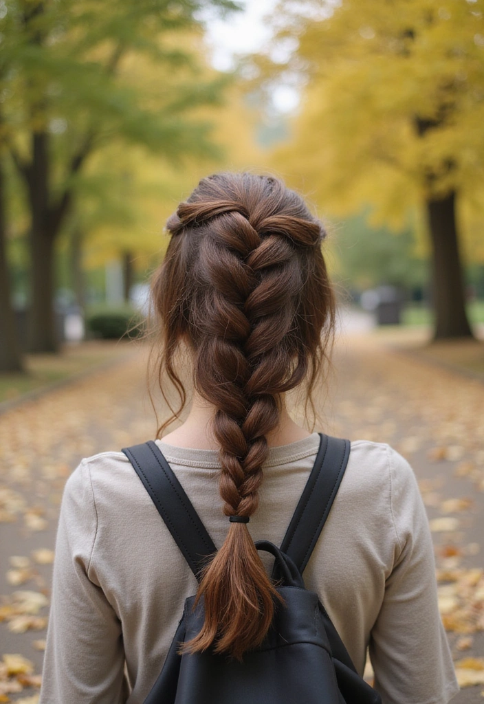 21 Sports Hairstyles That Are So Easy, You’ll Wonder How You Lived Without Them! - 13. Classic Braid