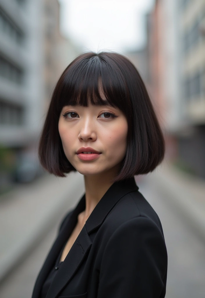 21 Straight Hairstyles That Will Transform Your Look in Minutes! - 8. Straight Bob Cut