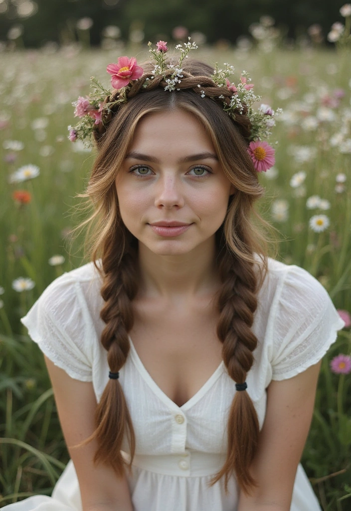 21 Boho Hairstyles That'll Transform Your Look in Minutes (You Won't Believe #7!) - 3. Braided Crown