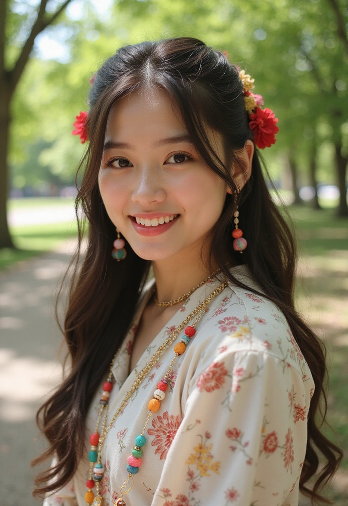 21 Boho Hairstyles That'll Transform Your Look in Minutes (You Won't Believe #7!) - 4. Half-Up, Half-Down