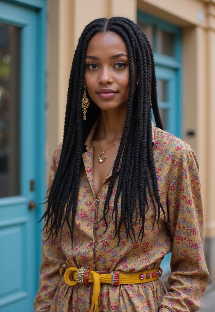 21 Boho Hairstyles That'll Transform Your Look in Minutes (You Won't Believe #7!) - 17. Box Braids