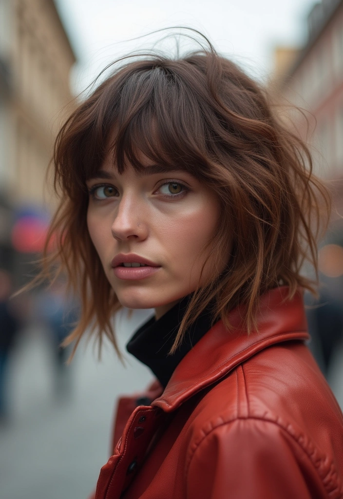 21 Jaw-Dropping Brown Hair Styles for Every Occasion (You’ll Love #15!) - 5. Shaggy Layered Cut