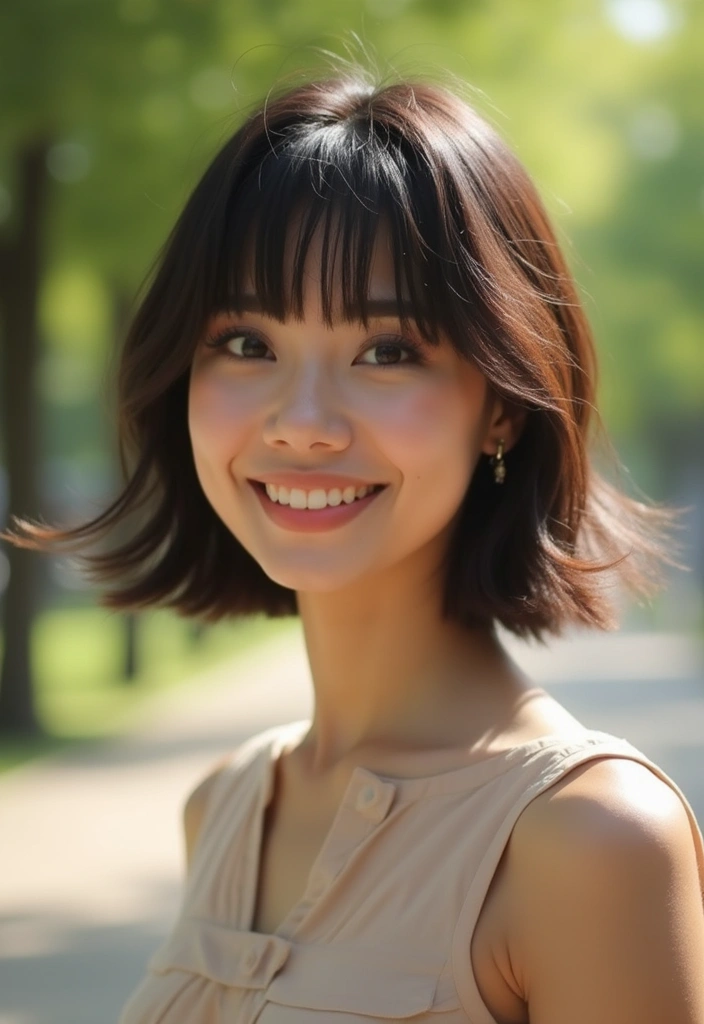 21 Short Hairstyles for Women That Will Transform Your Look Instantly! - 12. The Blunt Bangs