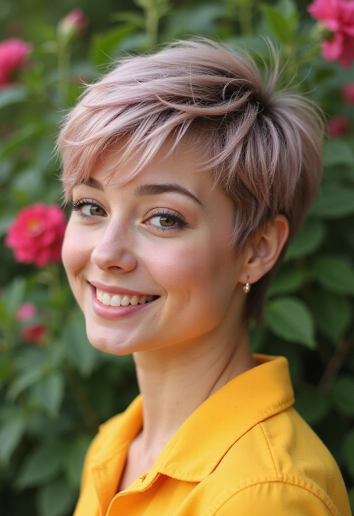 21 Short Hairstyles for Women That Will Transform Your Look Instantly! - 5. The Layered Pixie