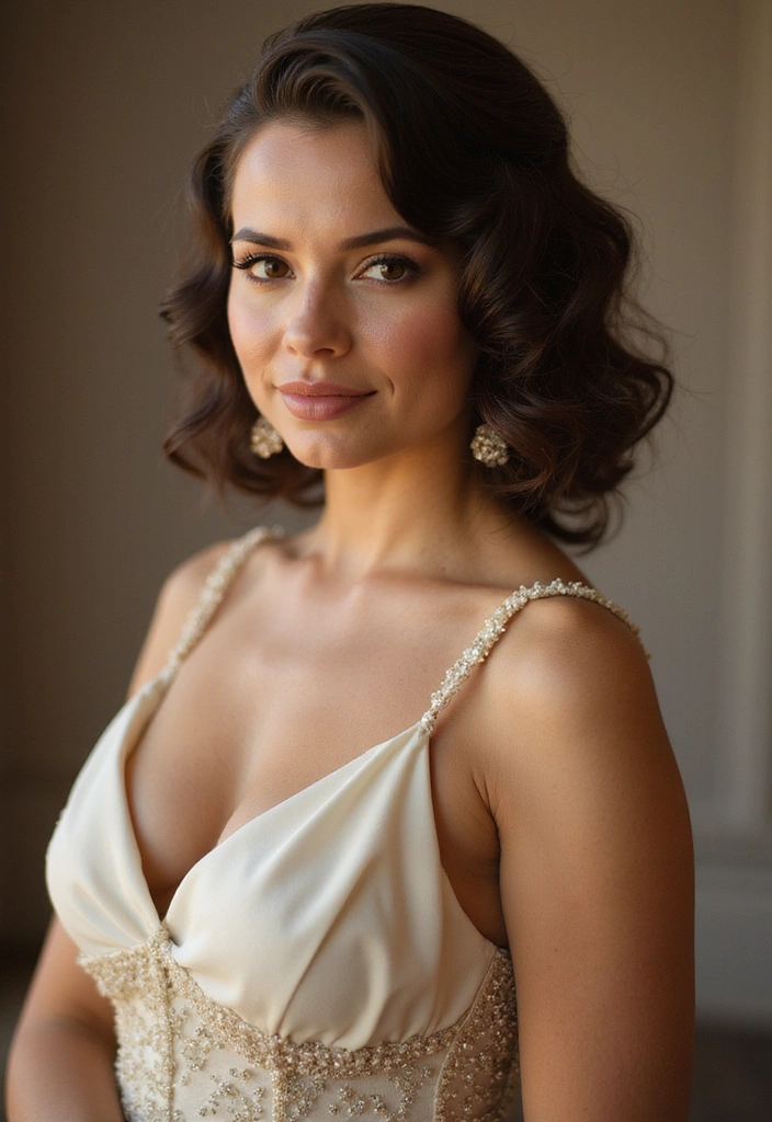 21 Short Hairstyles for Women That Will Transform Your Look Instantly! - 13. The Vintage Finger Waves