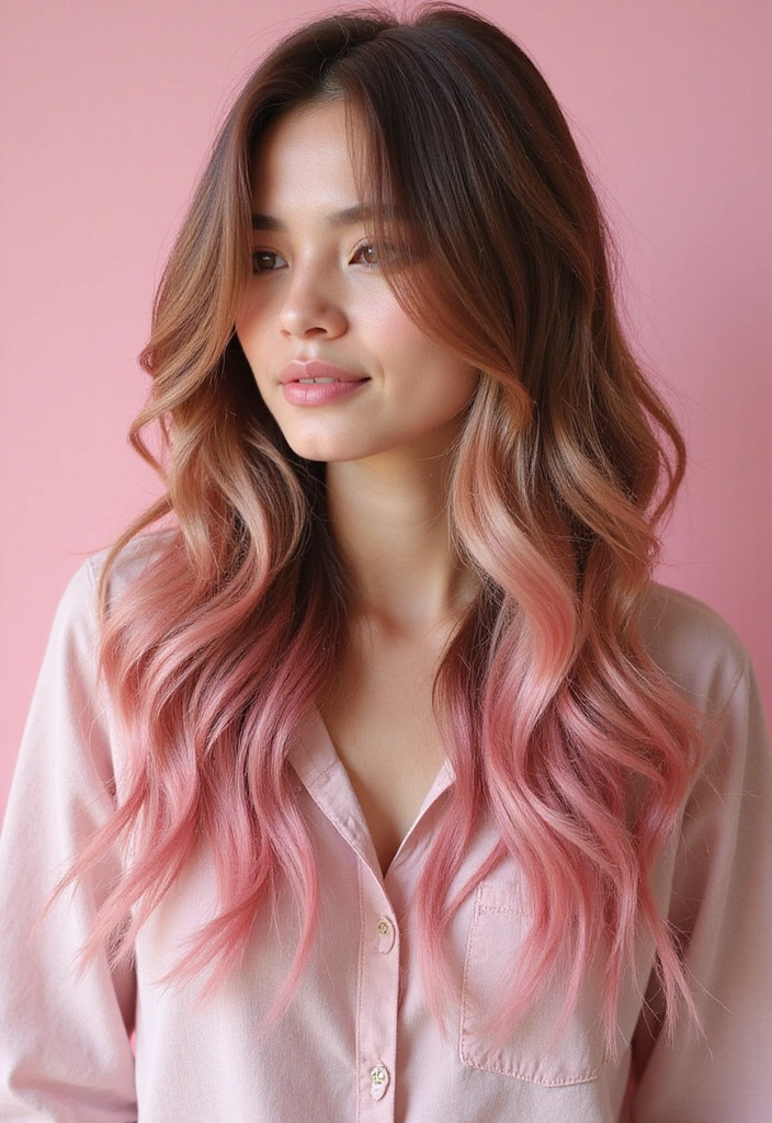 21 Stunning Light Brown Hair Ideas You’ll Want to Try ASAP (Number 13 Is a Game Changer!) - 6. Light Brown with Pink Undertones