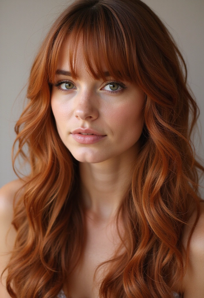 21 Stunning Light Brown Hair Ideas You’ll Want to Try ASAP (Number 13 Is a Game Changer!) - 16. Light Brown with Copper Highlights