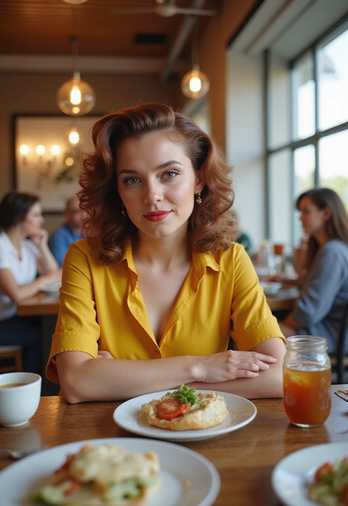 21 Stylish Mom Hairstyles That Will Turn Heads Without the Hassle! - 16. Vintage Pin-Up Waves