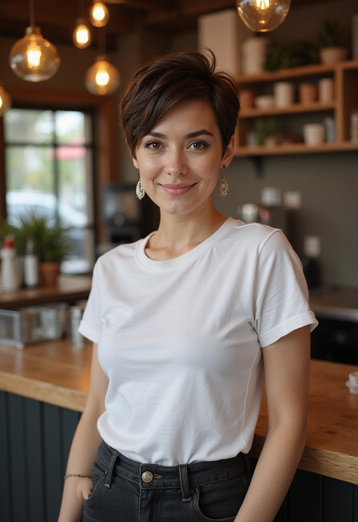 21 Stylish Mom Hairstyles That Will Turn Heads Without the Hassle! - 14. Textured Pixie Cut