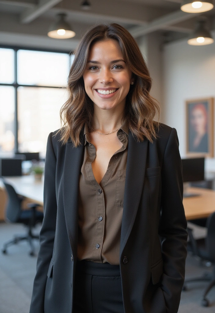 21 Perfectly Chic Hairstyles for Work That Are Totally Office-Approved (Wait Until You See #3!) - 20. Shoulder-Length Waves