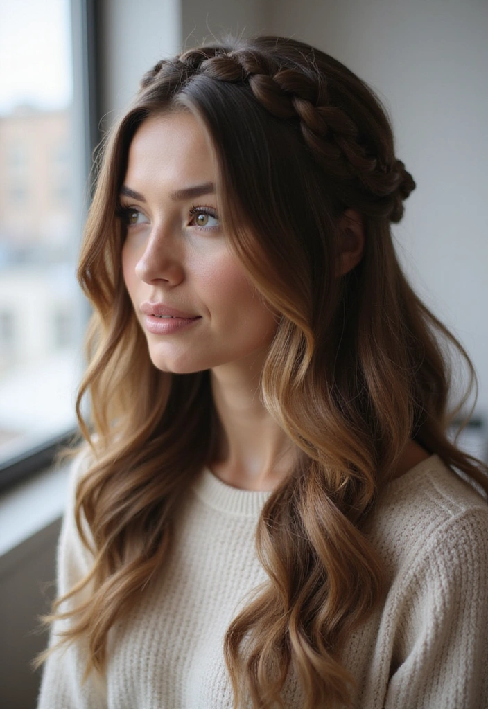 21 Perfectly Chic Hairstyles for Work That Are Totally Office-Approved (Wait Until You See #3!) - 5. Braided Crown