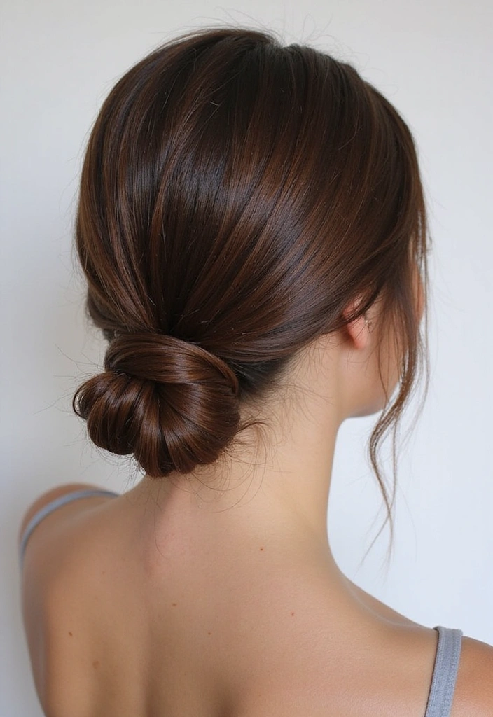 21 Perfectly Chic Hairstyles for Work That Are Totally Office-Approved (Wait Until You See #3!) - 1. Sleek Low Bun