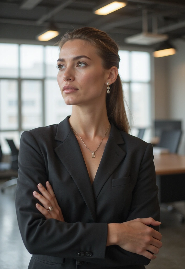 21 Perfectly Chic Hairstyles for Work That Are Totally Office-Approved (Wait Until You See #3!) - 9. Slicked-Back Hair