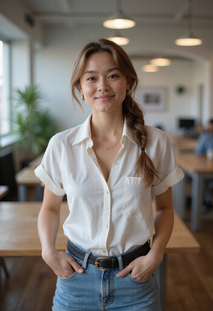 21 Perfectly Chic Hairstyles for Work That Are Totally Office-Approved (Wait Until You See #3!) - 7. Side Braid