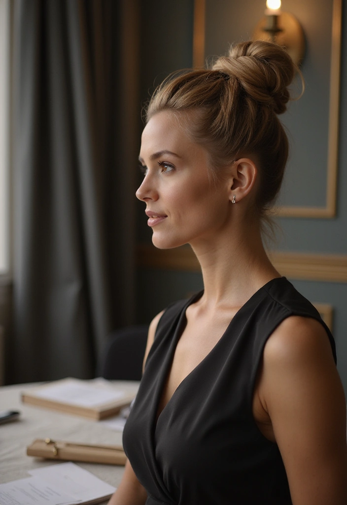 21 Easy Hairstyles for the Office That'll Boost Your Confidence (Try #5 Today!) - 9. The Twisted Crown