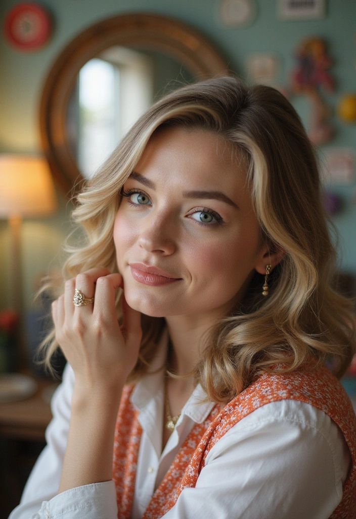 21 Easy Hairstyles for the Office That'll Boost Your Confidence (Try #5 Today!) - 19. The Soft Pin-Up