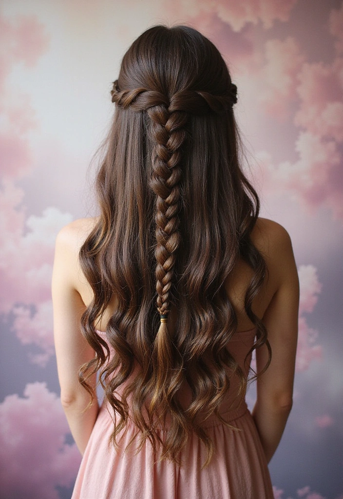 21 Cute Hairstyles That Will Make You the Trendsetter of the Year! - 17. Waterfall Braid