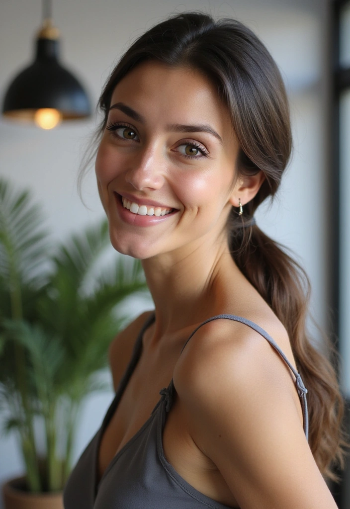 21 Trendy and Cute Hairstyles for Work You Can Do in Minutes! - 2. Sleek Low Ponytail