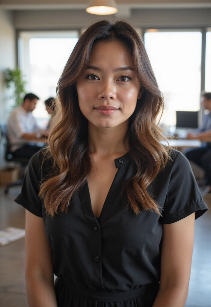 21 Trendy and Cute Hairstyles for Work You Can Do in Minutes! - 10. Loose Waves