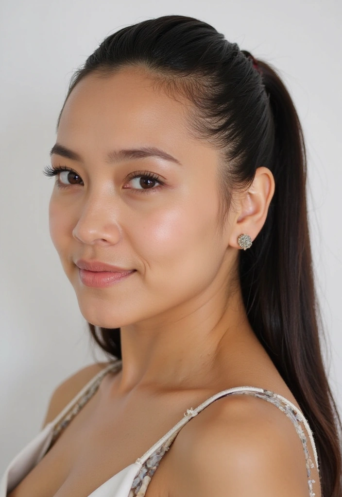 21 Work Hairstyles for Medium Hair That Will Get You Noticed! - 16. Slicked Back Hair