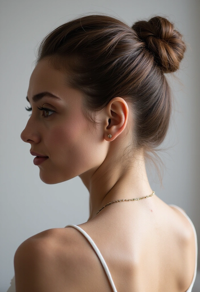 21 Work Hairstyles for Medium Hair That Will Get You Noticed! - 8. Classic French Twist