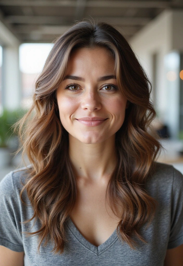 21 Stunning Professional Hairstyles for Work That'll Turn Heads! - 17. Layered Waves