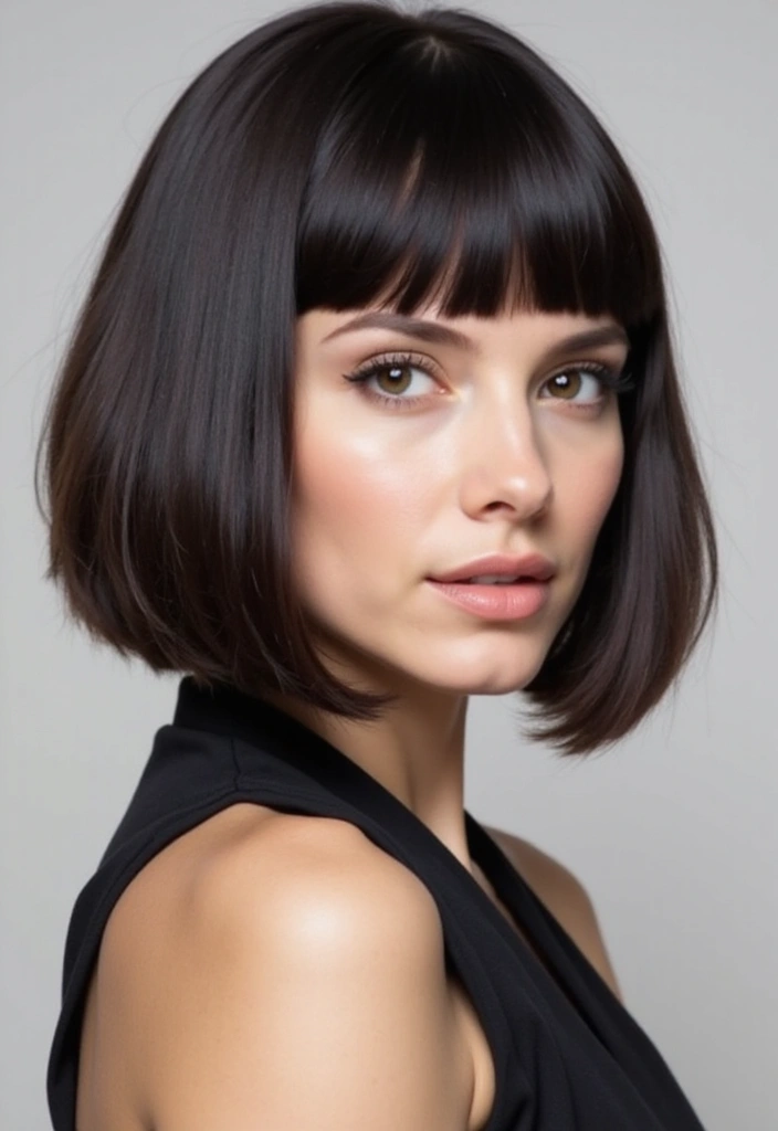 21 Stunning Bob Hairstyles That Will Transform Your Look Instantly! - 5. Blunt Bob
