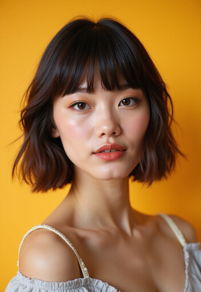 21 Stunning Bob Hairstyles That Will Transform Your Look Instantly! - 6. Bob with Bangs