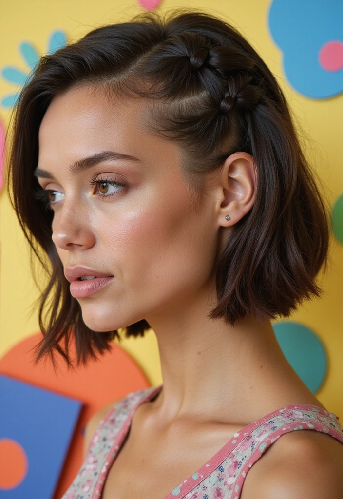 21 Stunning Bob Hairstyles That Will Transform Your Look Instantly! - 19. Braided Bob