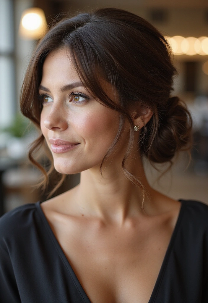 21 Short Layered Haircuts to Rock This Season (Especially #9!) - 16. Layered Updo