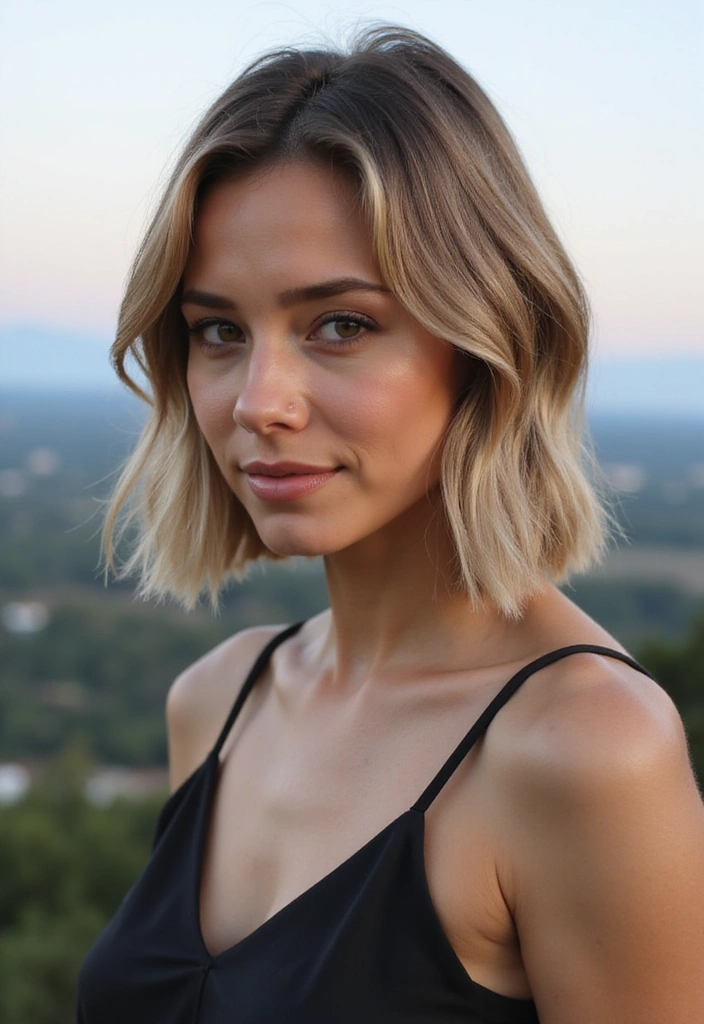21 Short Layered Haircuts to Rock This Season (Especially #9!) - 13. The Side-Swept Layered Cut