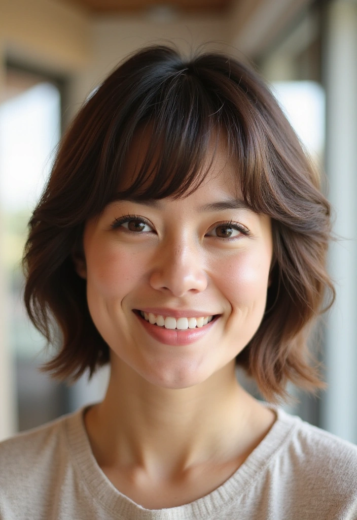 21 Short Layered Haircuts to Rock This Season (Especially #9!) - 12. Layered Bangs with Short Hair